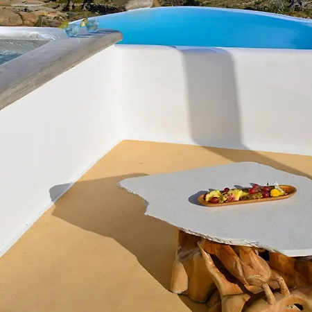Villa Luxury Platis Gialos: Poolside Retreat Paradise Beach (Mykonos)