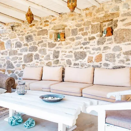 Luxury - Platis Gialos - Pool Willa Paradise Beach (Mykonos)